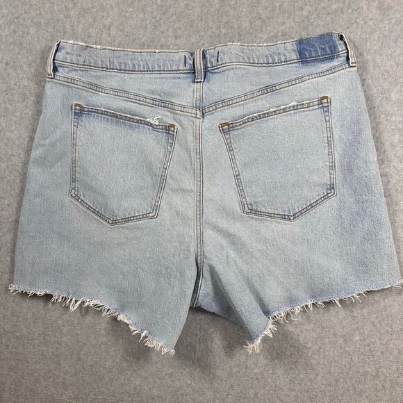 Abercrombie Dad Shorts Light Wash 18 - Picture 4 of 4